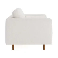 Sven 42" Tufted Lounge Chair - Napa White