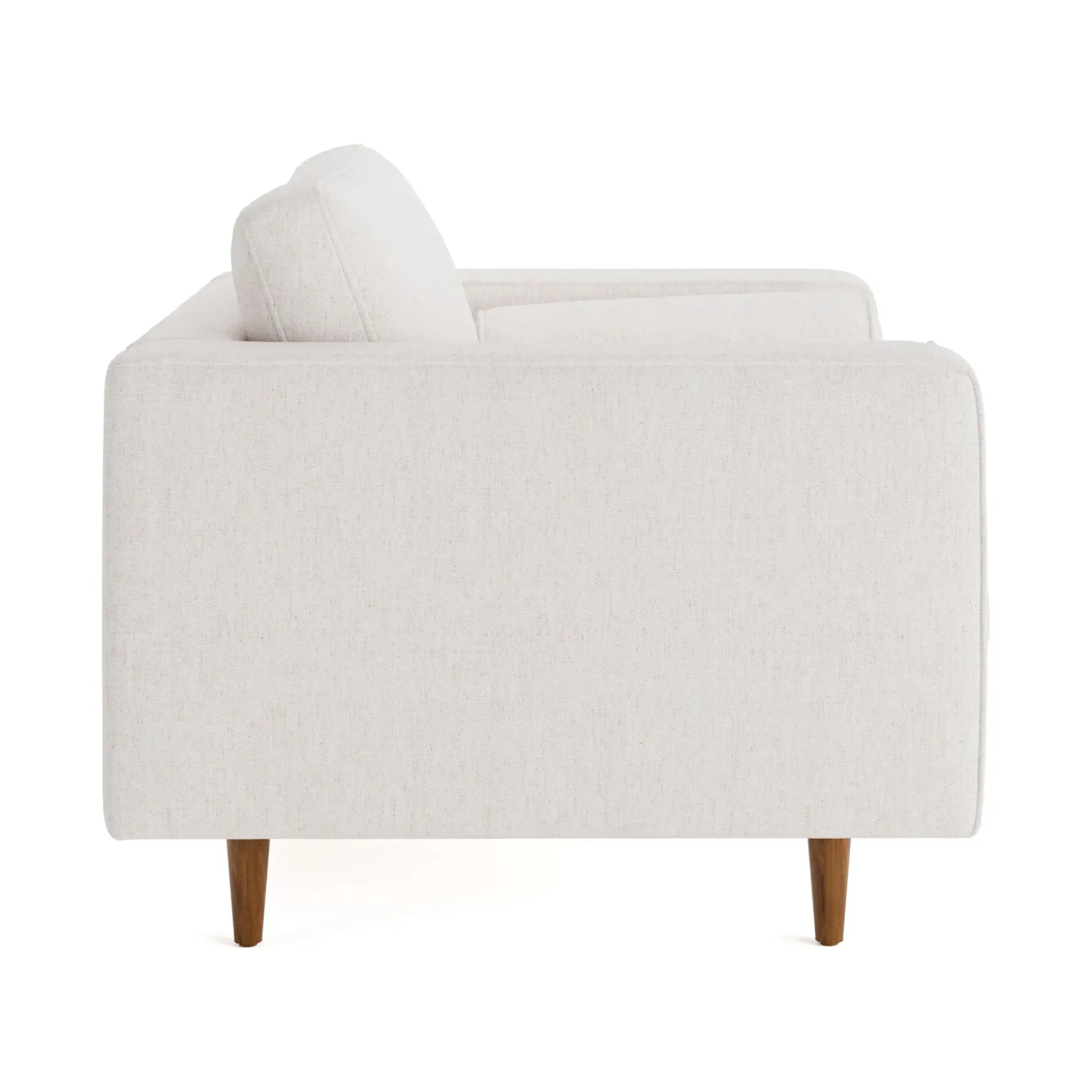 Sven 42" Tufted Lounge Chair - Napa White