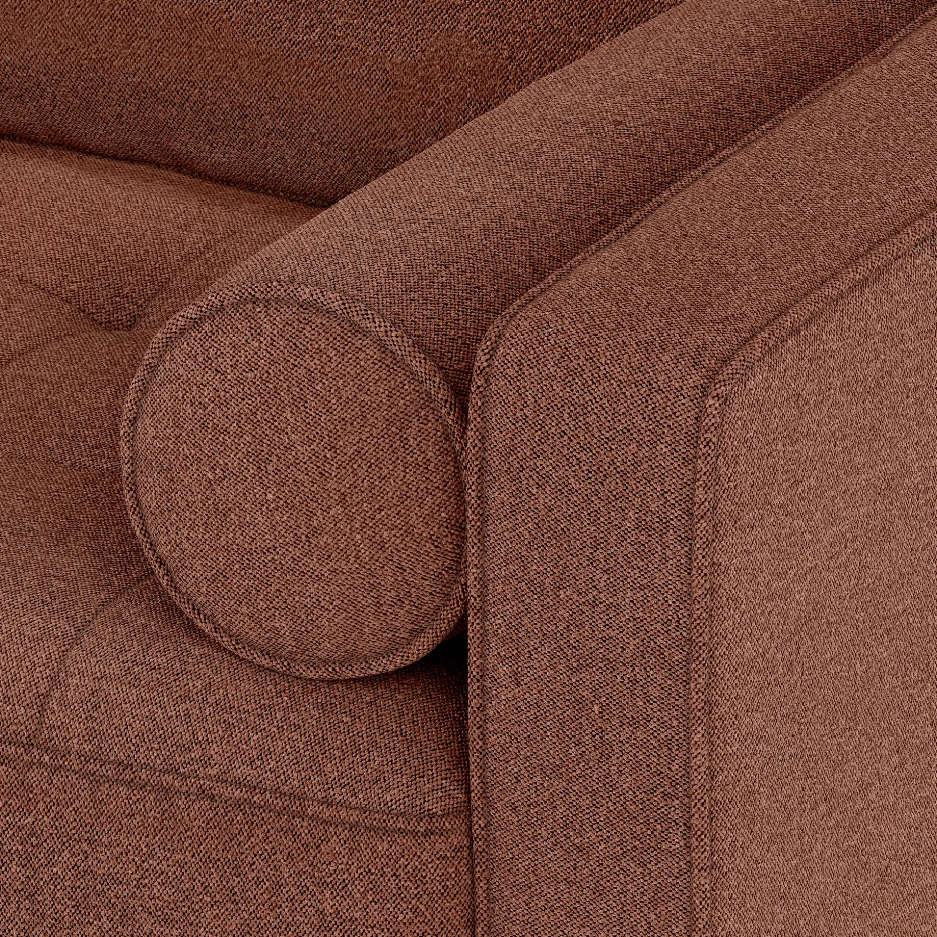 Sven 42" Tufted Lounge Chair - Ratine Oxide