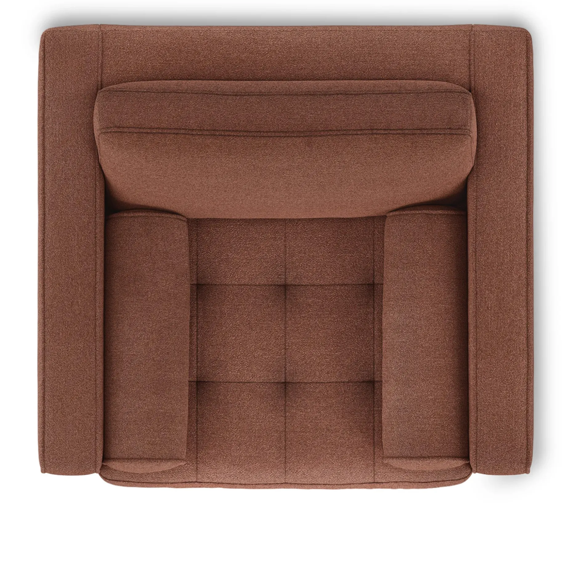 Sven 42" Tufted Lounge Chair - Ratine Oxide