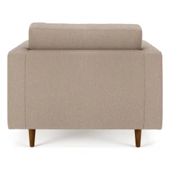 Sven 42" Tufted Lounge Chair - Sandstone Wool Bouclé