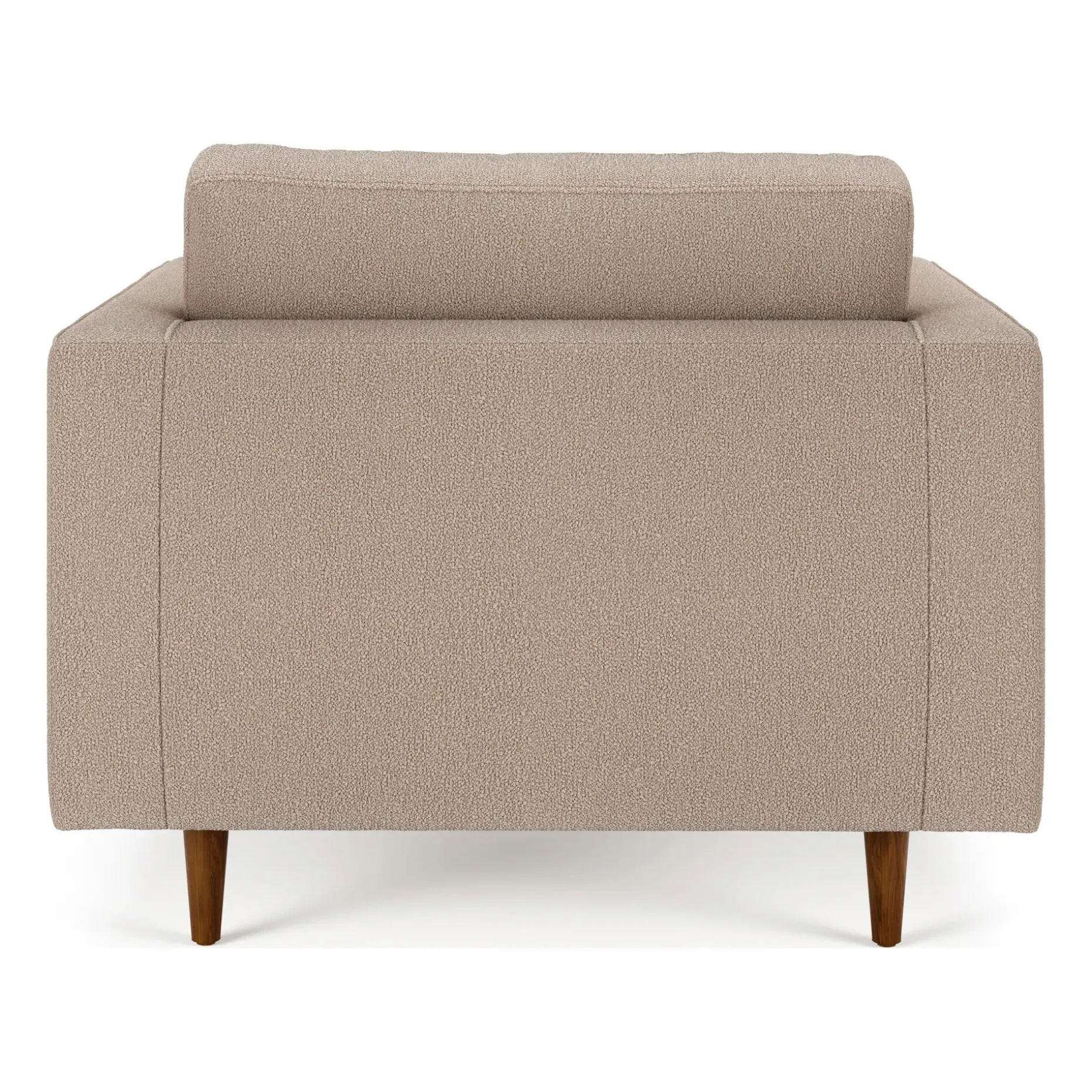 Sven 42" Tufted Lounge Chair - Sandstone Wool Bouclé