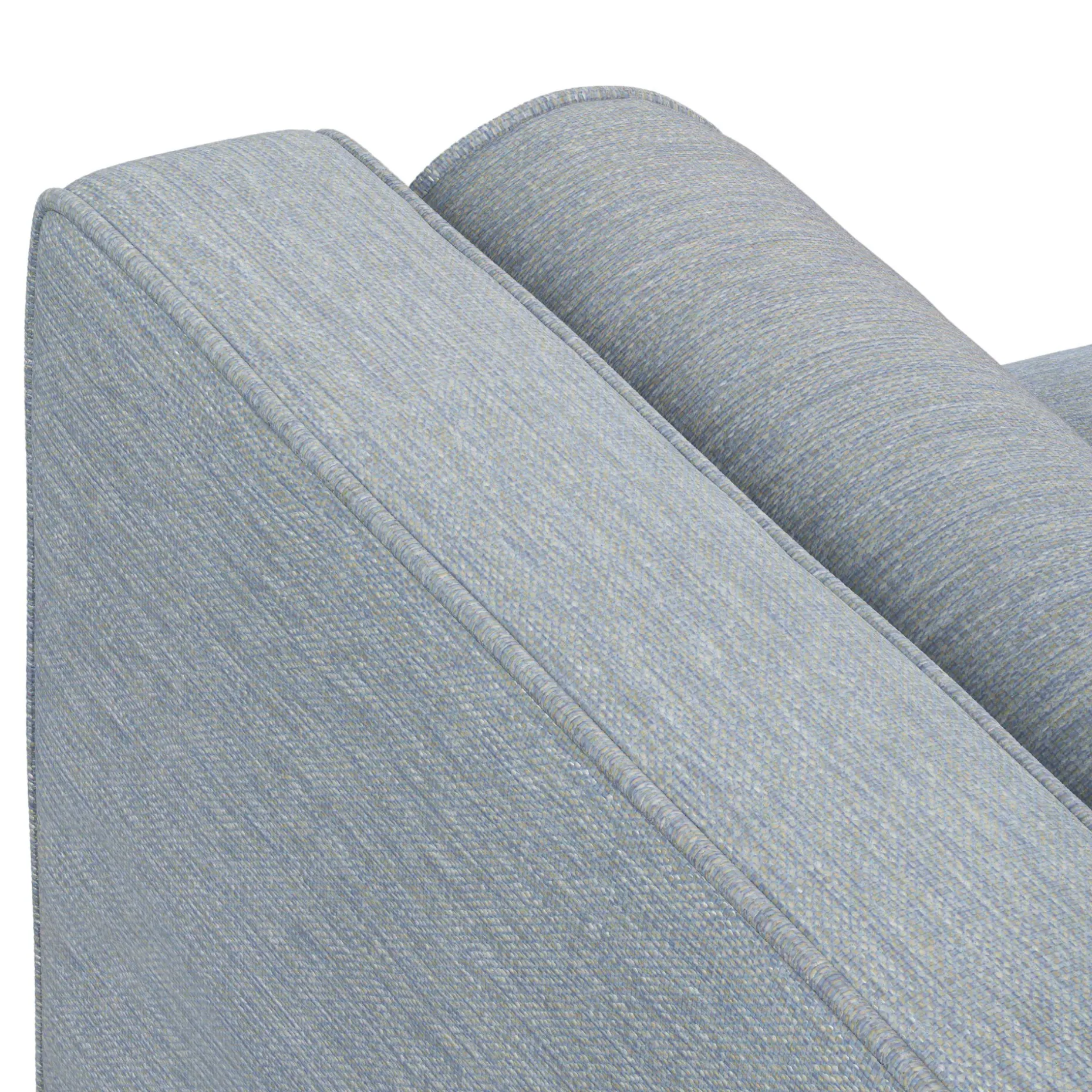 Sven 42" Tufted Lounge Chair - Silver Light Blue