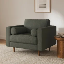 Sven 42" Tufted Lounge Chair - Silver Moss