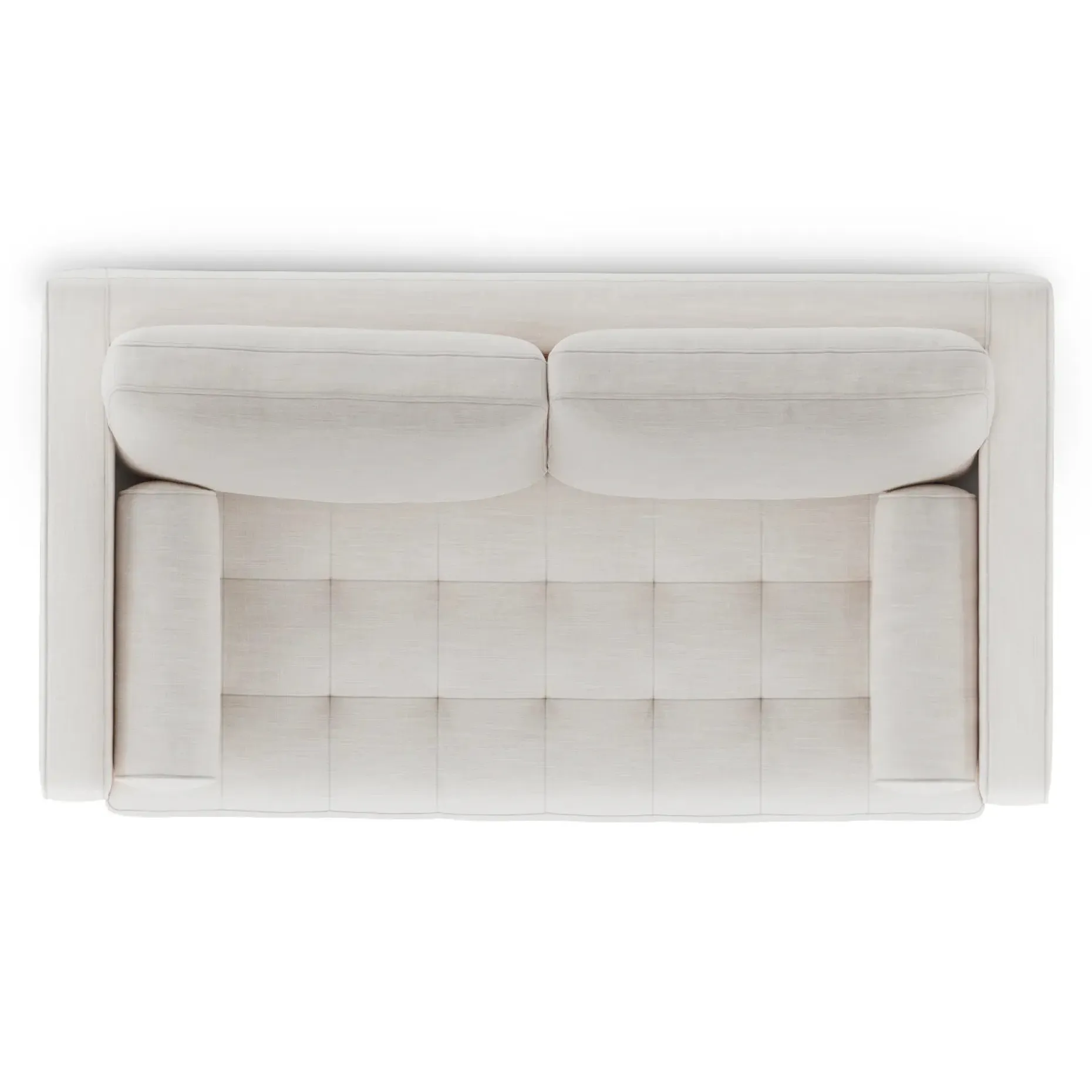 Sven 72" Tufted Loveseat - Biscuit Cream