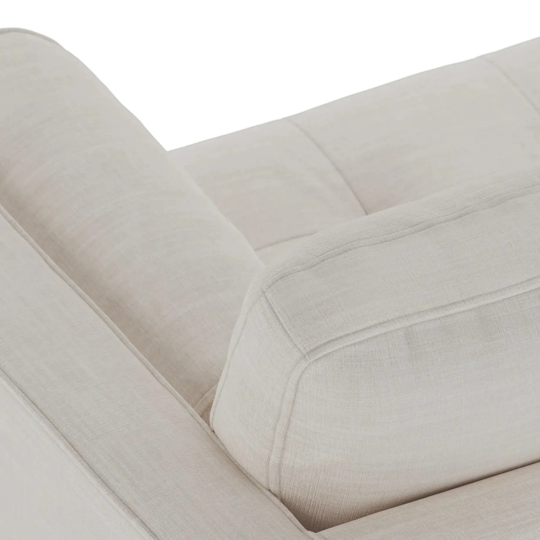 Sven 72" Tufted Loveseat - Biscuit Cream
