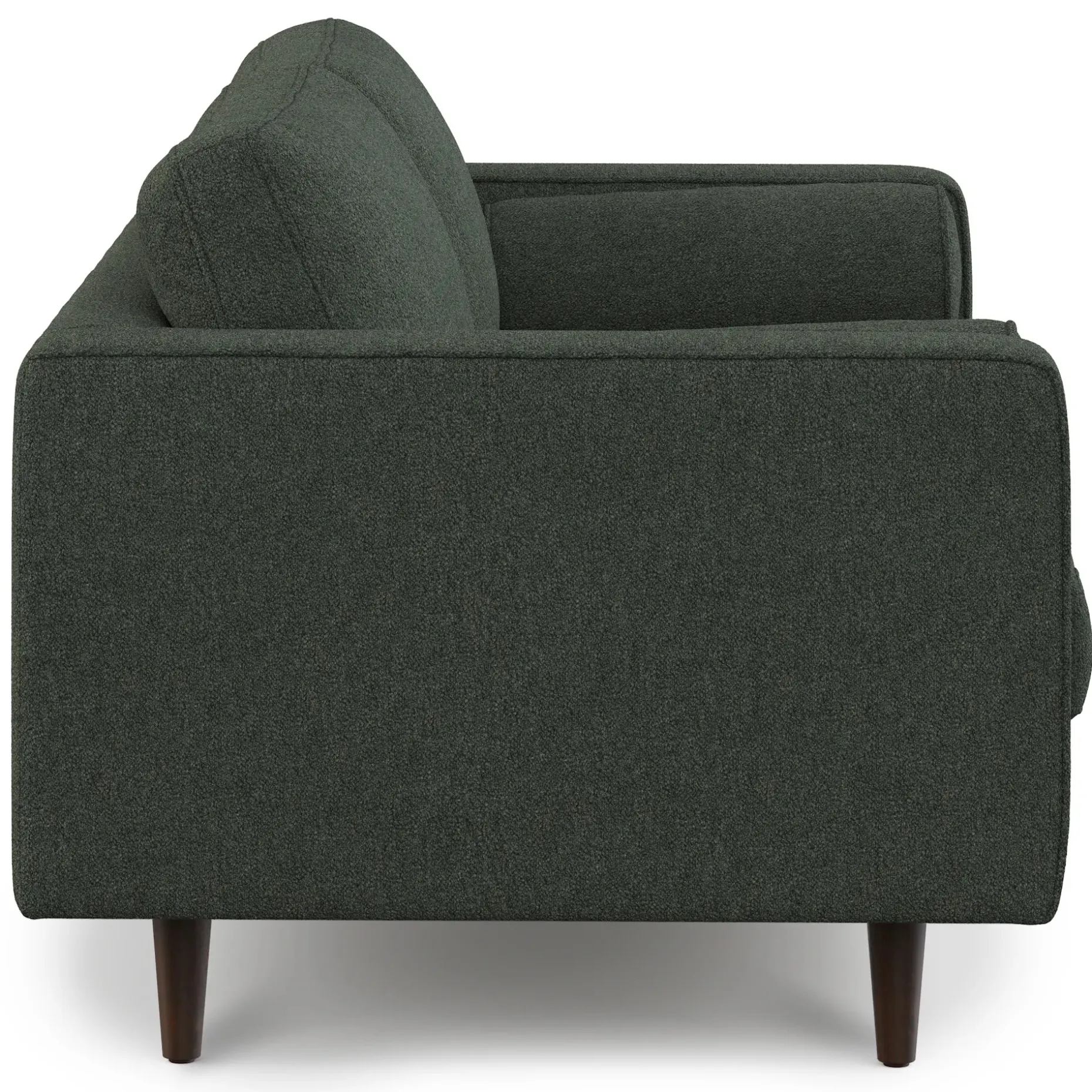 Sven 72" Tufted Loveseat - Green Wool Bouclé