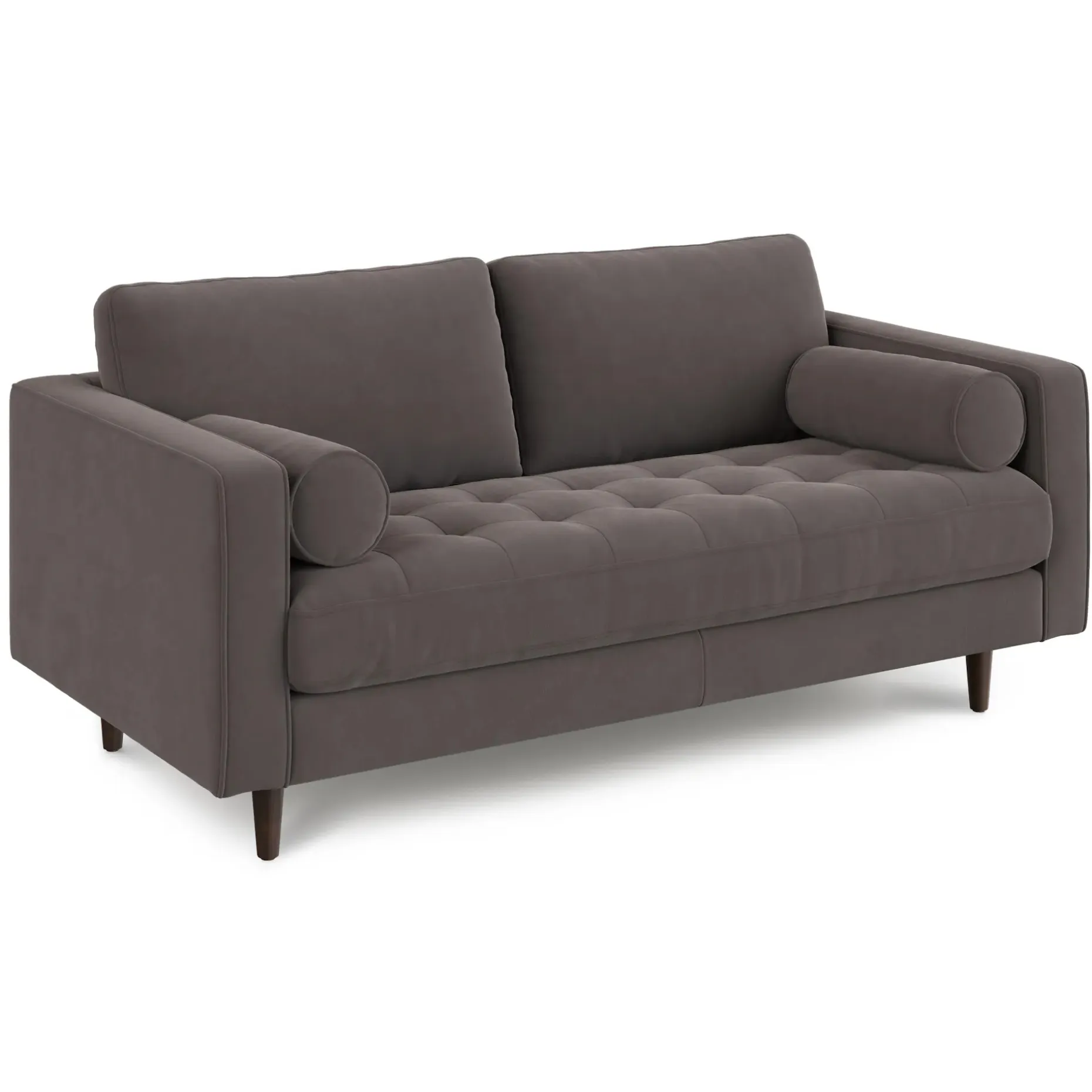 Sven 72" Tufted Loveseat - Hale Warm Gray