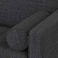 Sven 72" Tufted Loveseat - Napa Charcoal