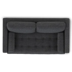 Sven 72" Tufted Loveseat - Napa Charcoal