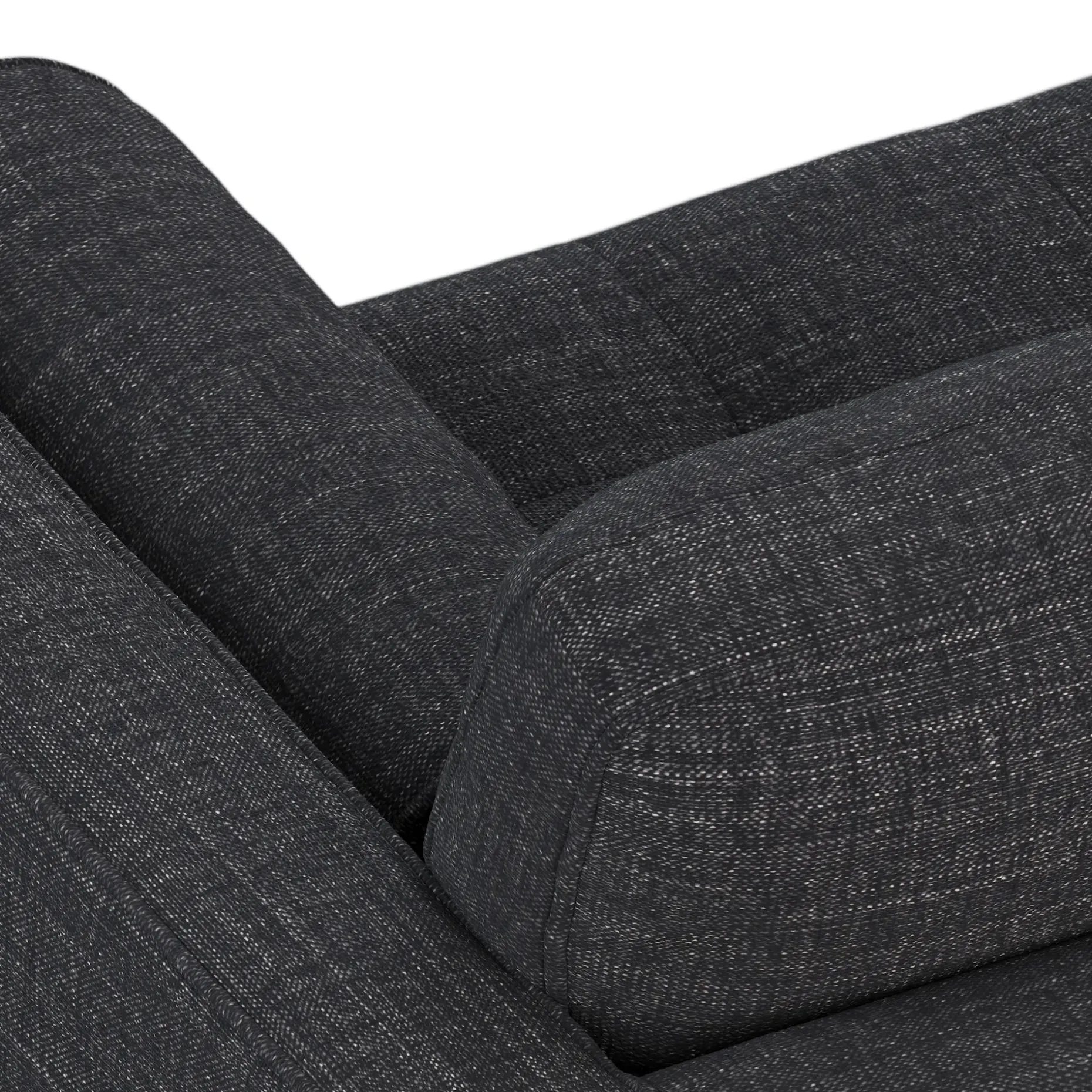 Sven 72" Tufted Loveseat - Napa Charcoal