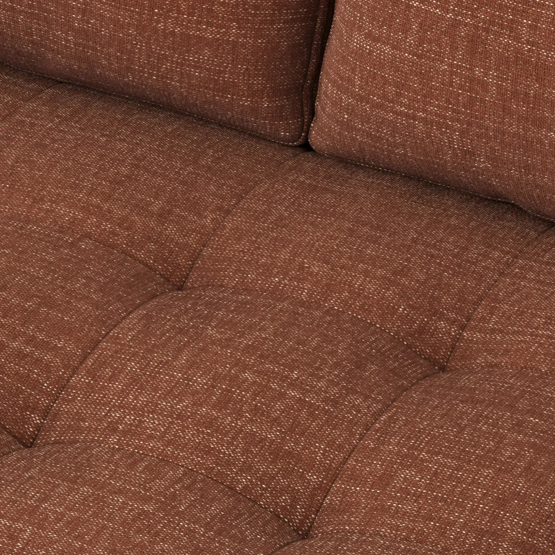 Sven 72" Tufted Loveseat - Napa Rust