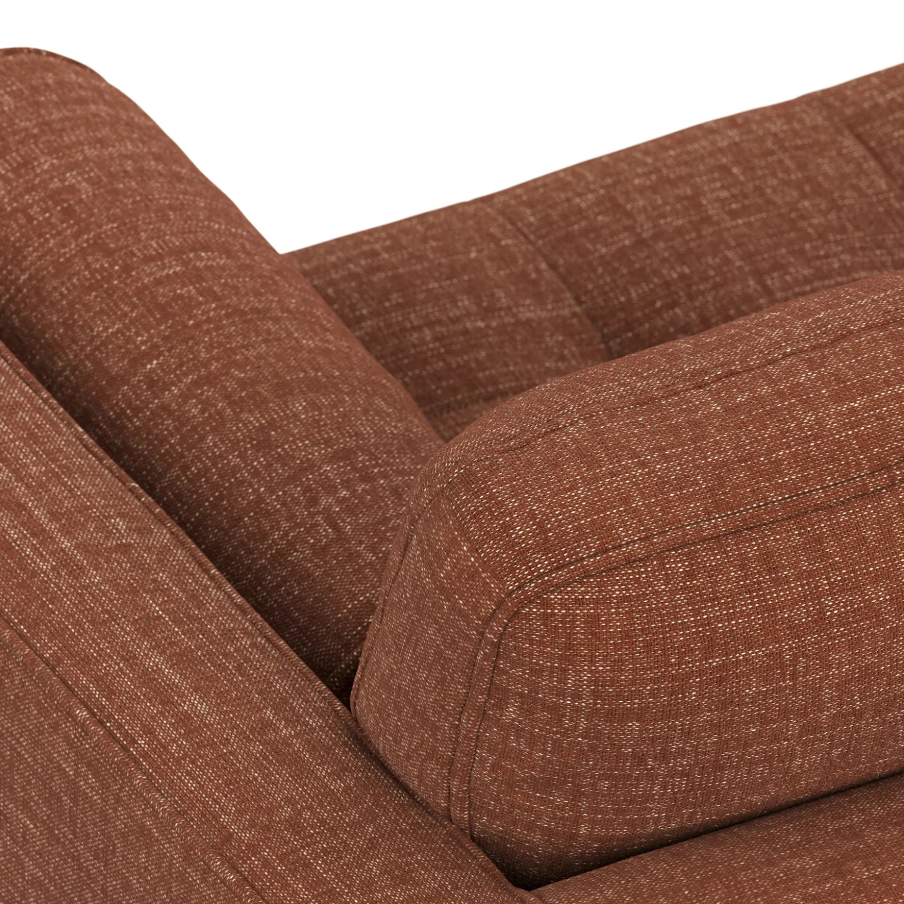 Sven 72" Tufted Loveseat - Napa Rust