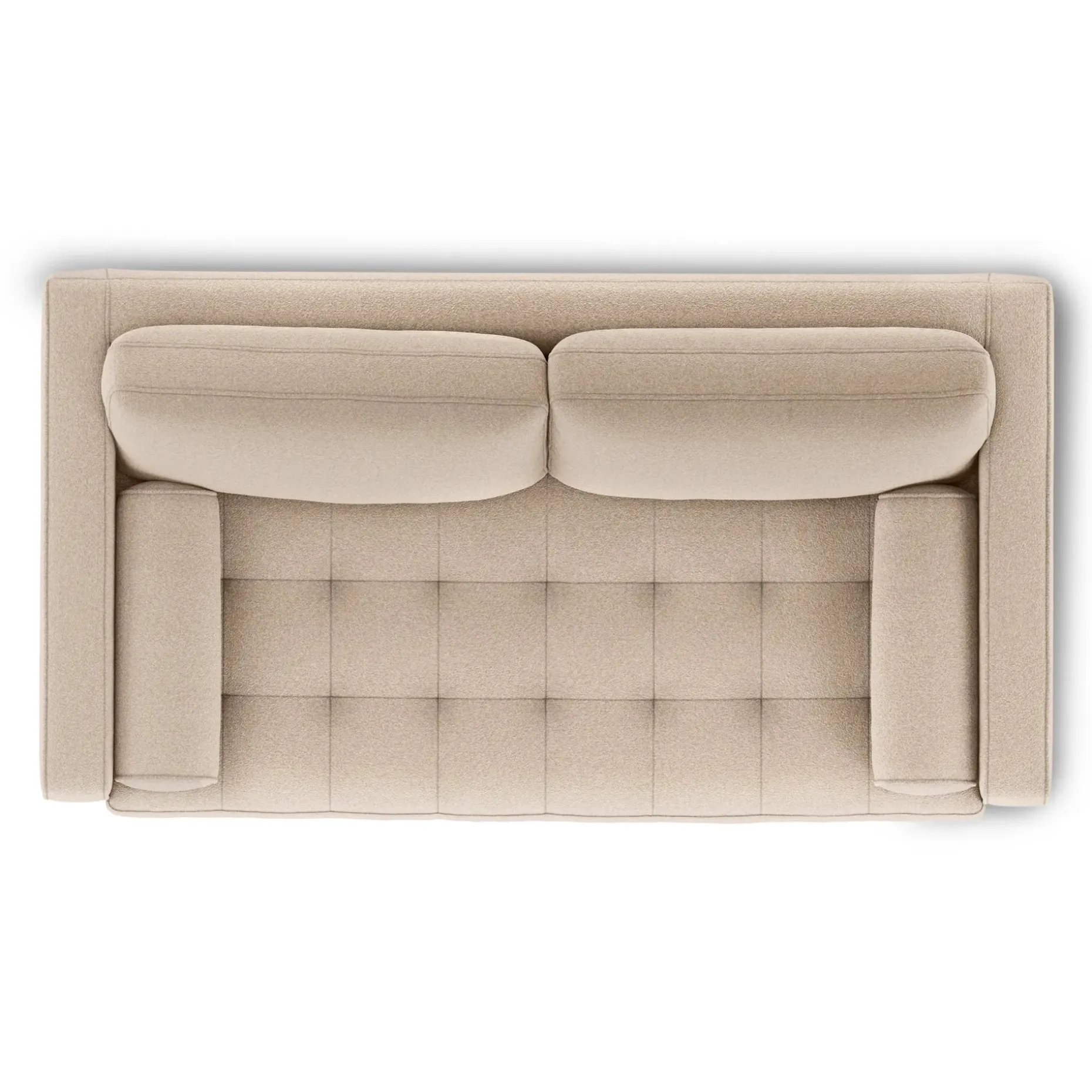 Sven 72" Tufted Loveseat - Ratine Buff