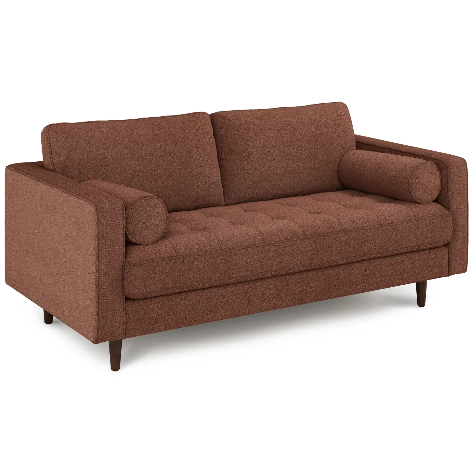Sven 72" Tufted Loveseat - Ratine Oxide