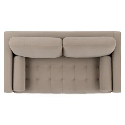 Sven 72" Tufted Loveseat - Sandstone Wool Bouclé