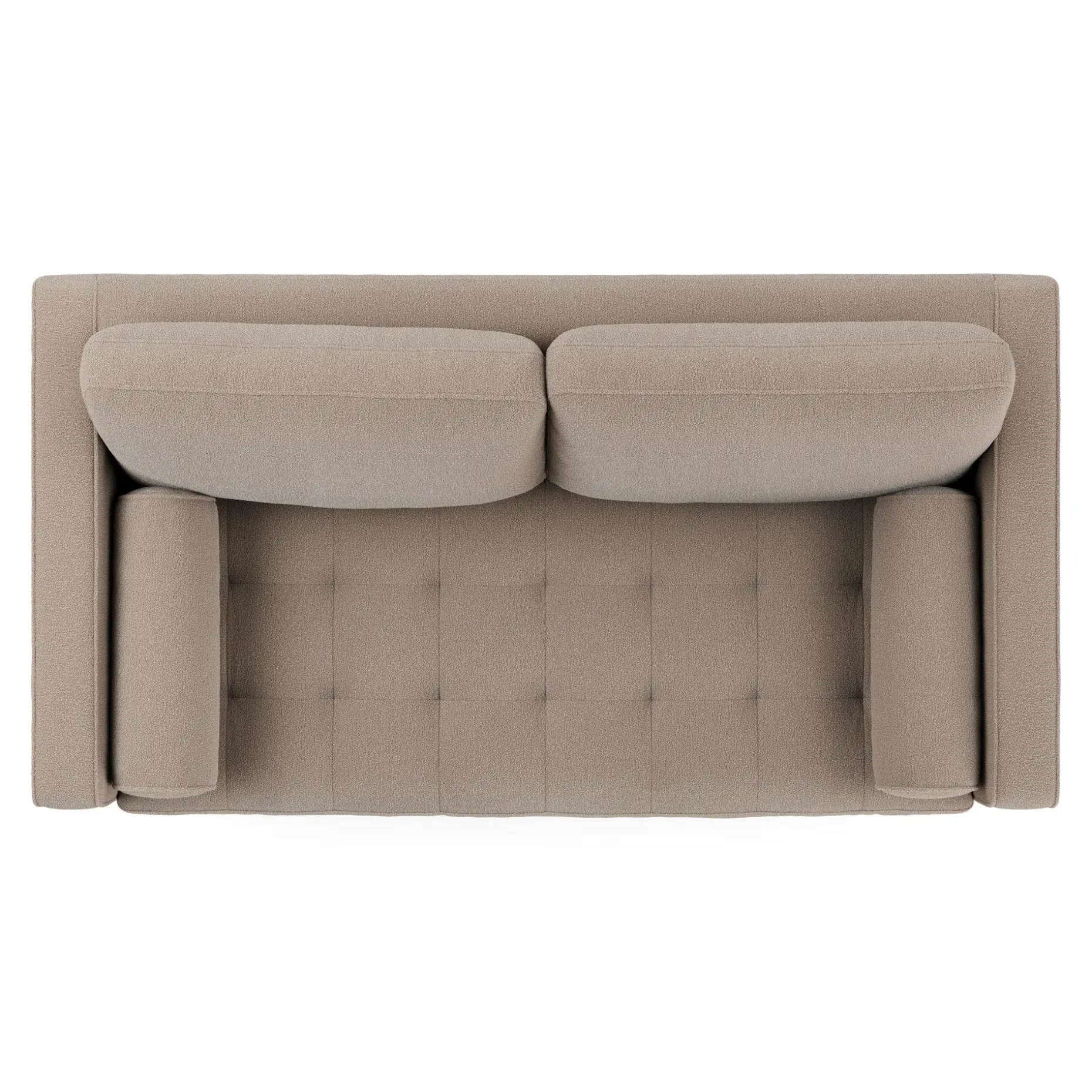 Sven 72" Tufted Loveseat - Sandstone Wool Bouclé