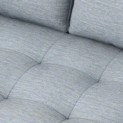 Sven 72" Tufted Loveseat - Silver Light Blue
