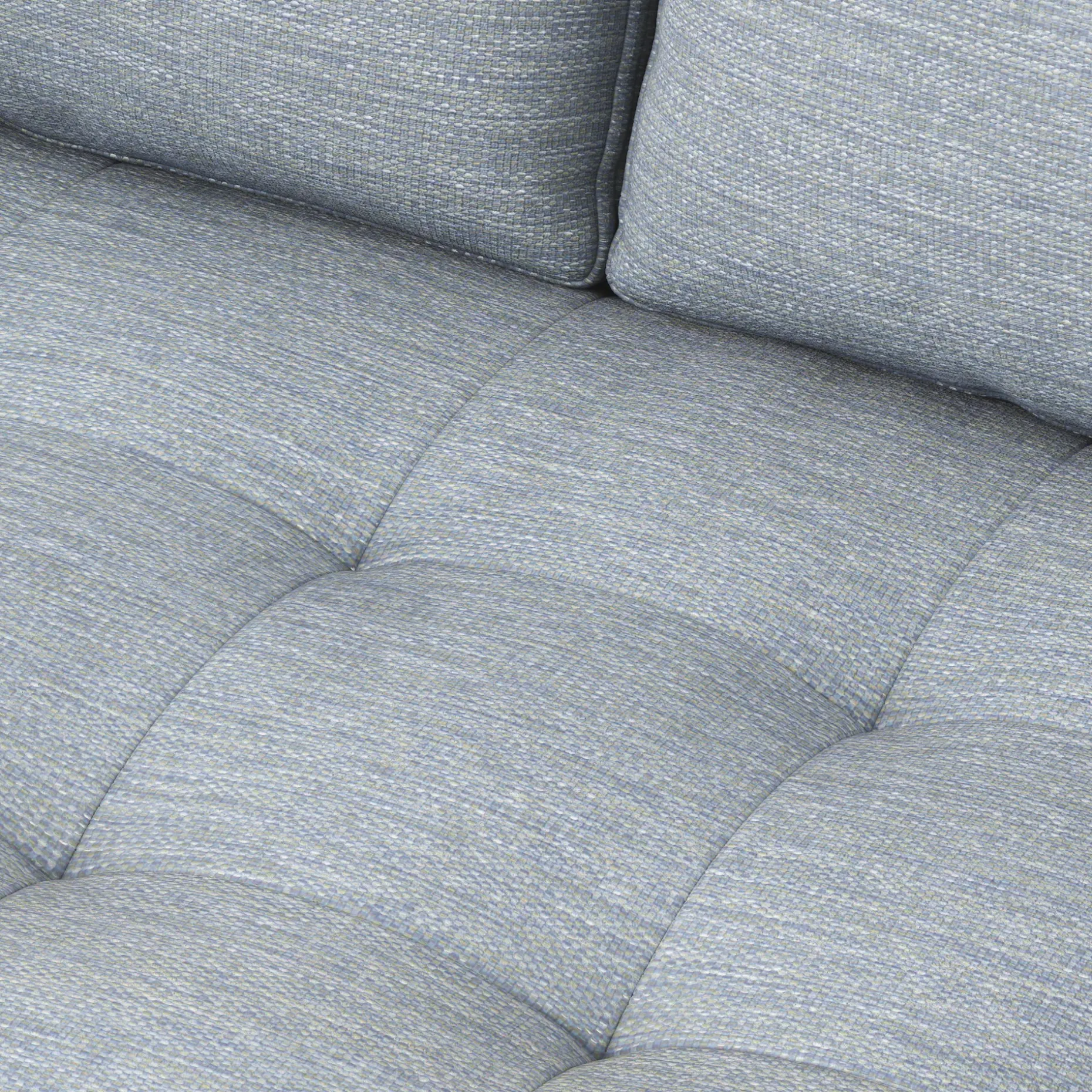 Sven 72" Tufted Loveseat - Silver Light Blue