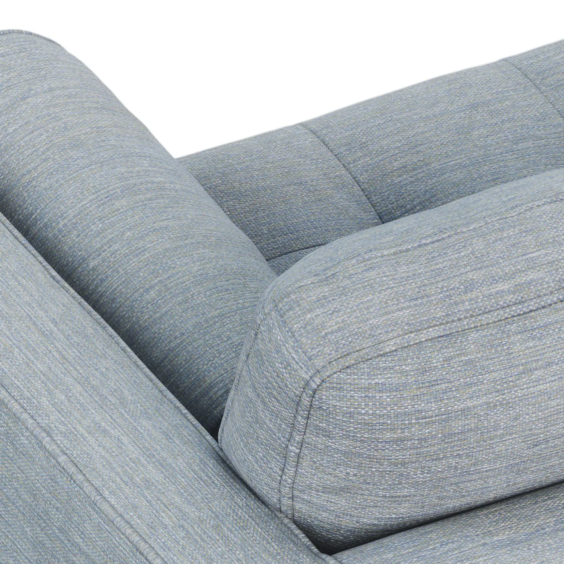 Sven 72" Tufted Loveseat - Silver Light Blue