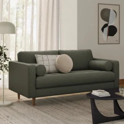 Sven 72" Tufted Loveseat - Silver Moss