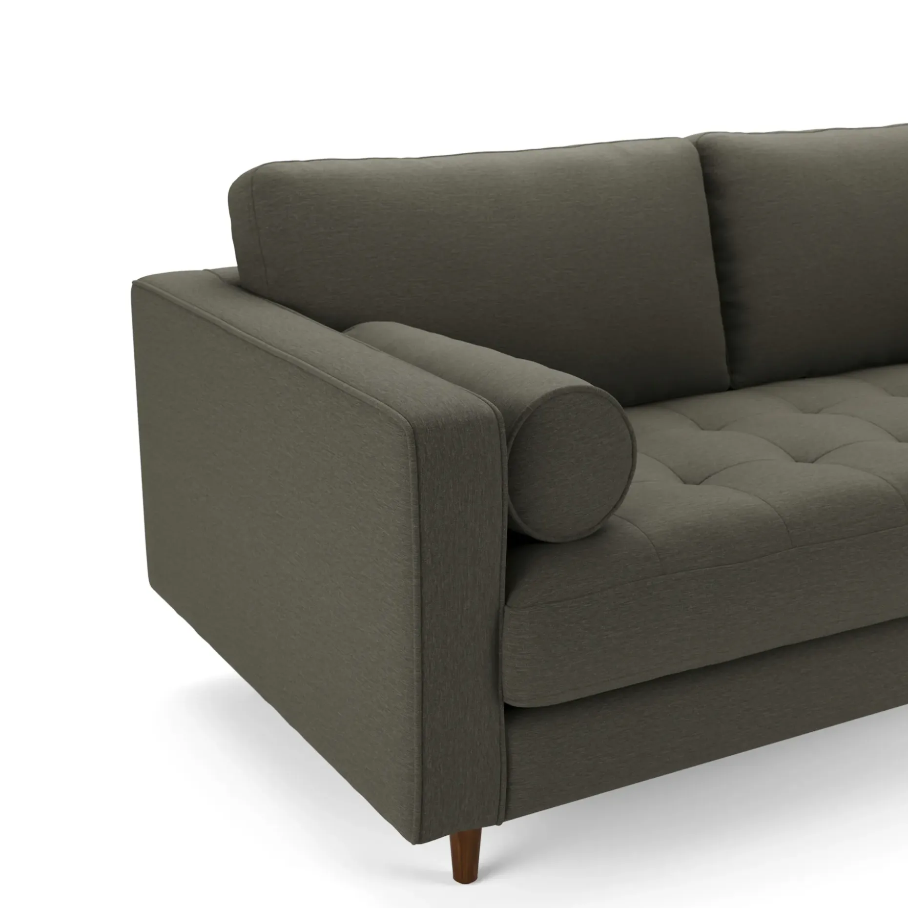 Sven 72" Tufted Loveseat - Silver Moss