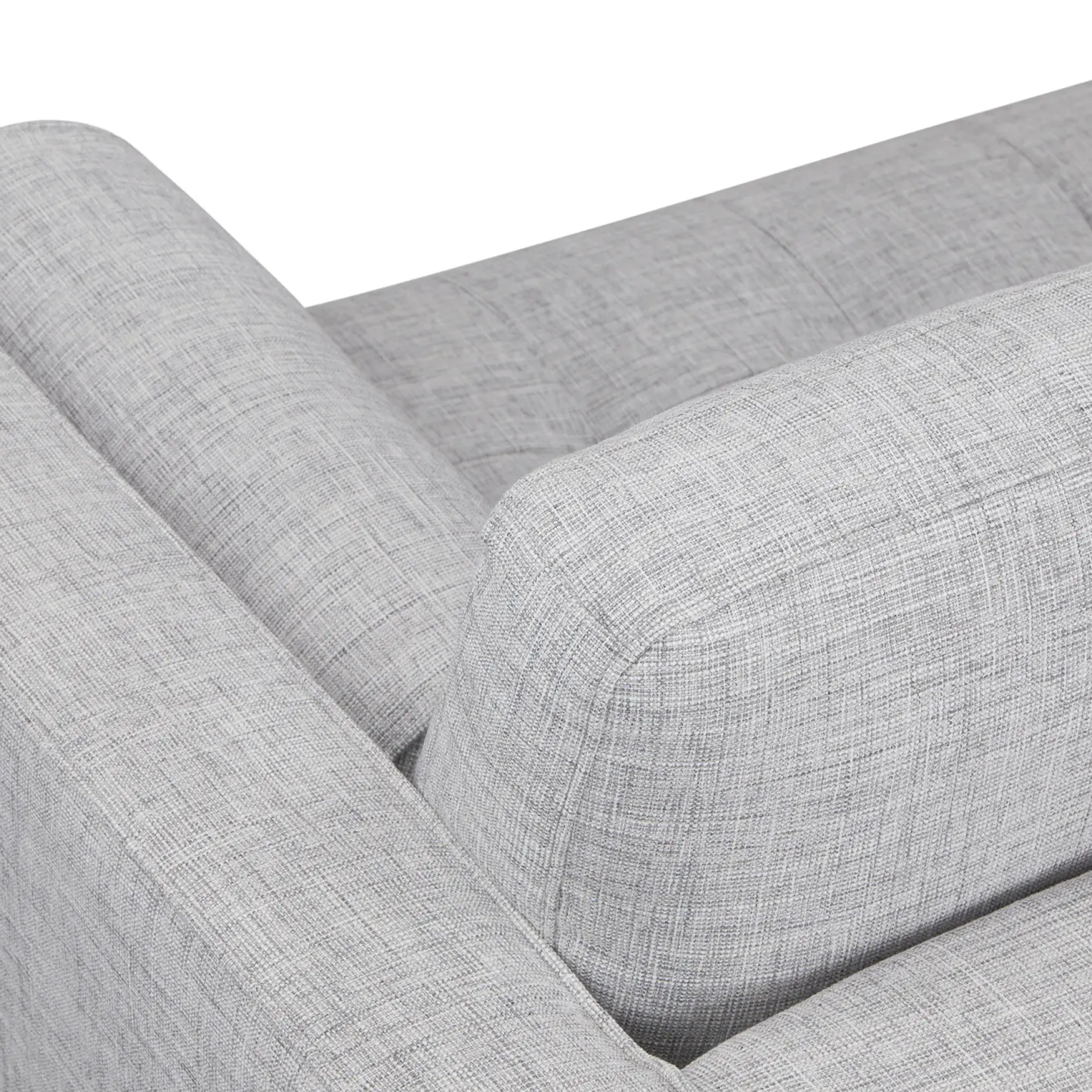 Sven 72" Tufted Loveseat - Stone Gray