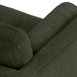 Sven 100" Tufted Right Sectional - Fir Green