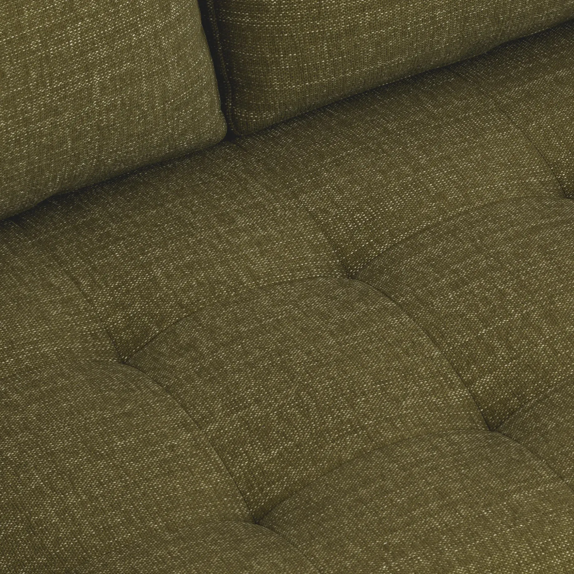 Sven 100" Tufted Right Sectional - Napa Moss