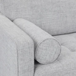 Sven 100" Tufted Right Sectional - Stone Gray