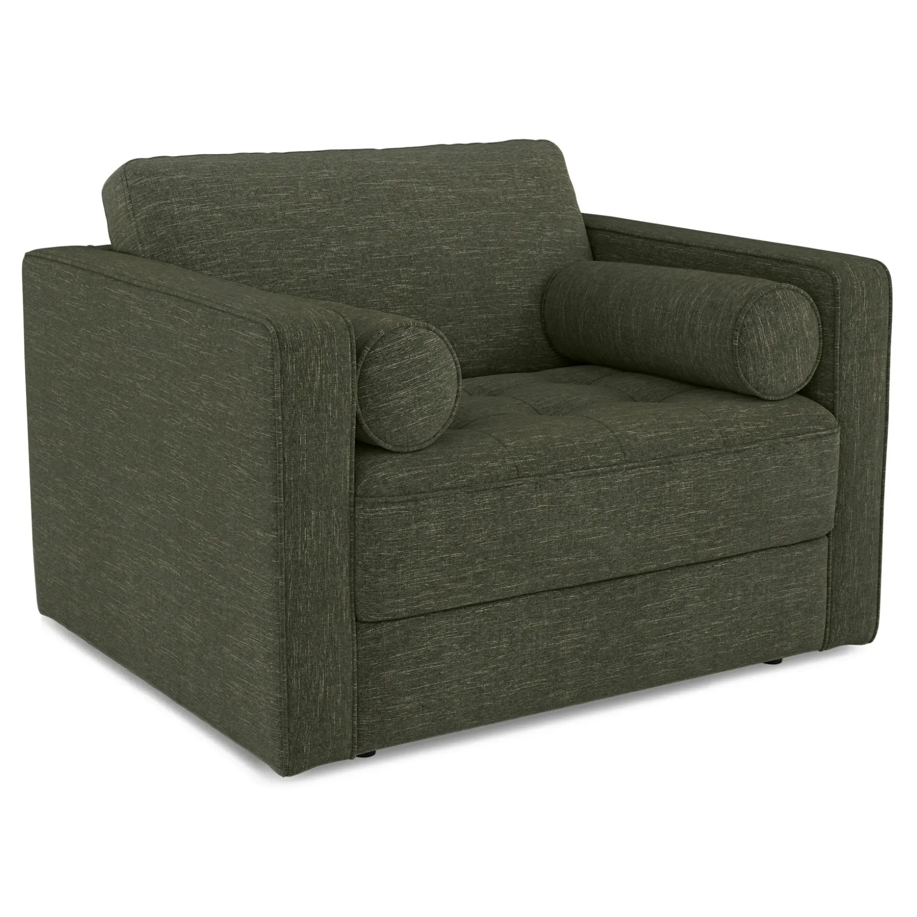 Sven 45.5" Tufted Sleeper Chair - Fir Green