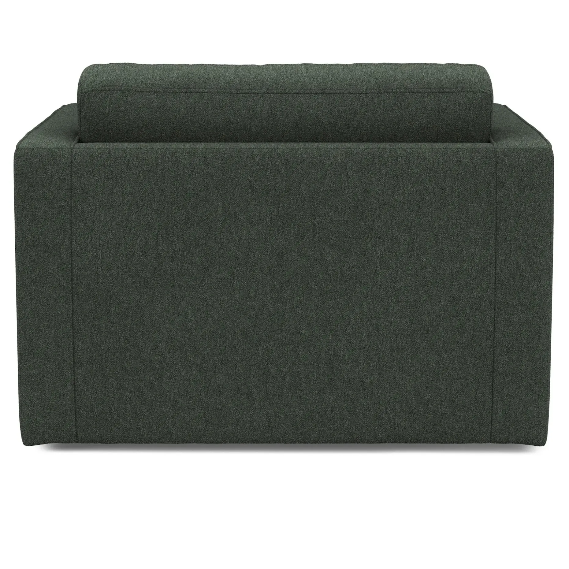 Sven 45.5" Tufted Sleeper Chair - Green Wool Bouclé