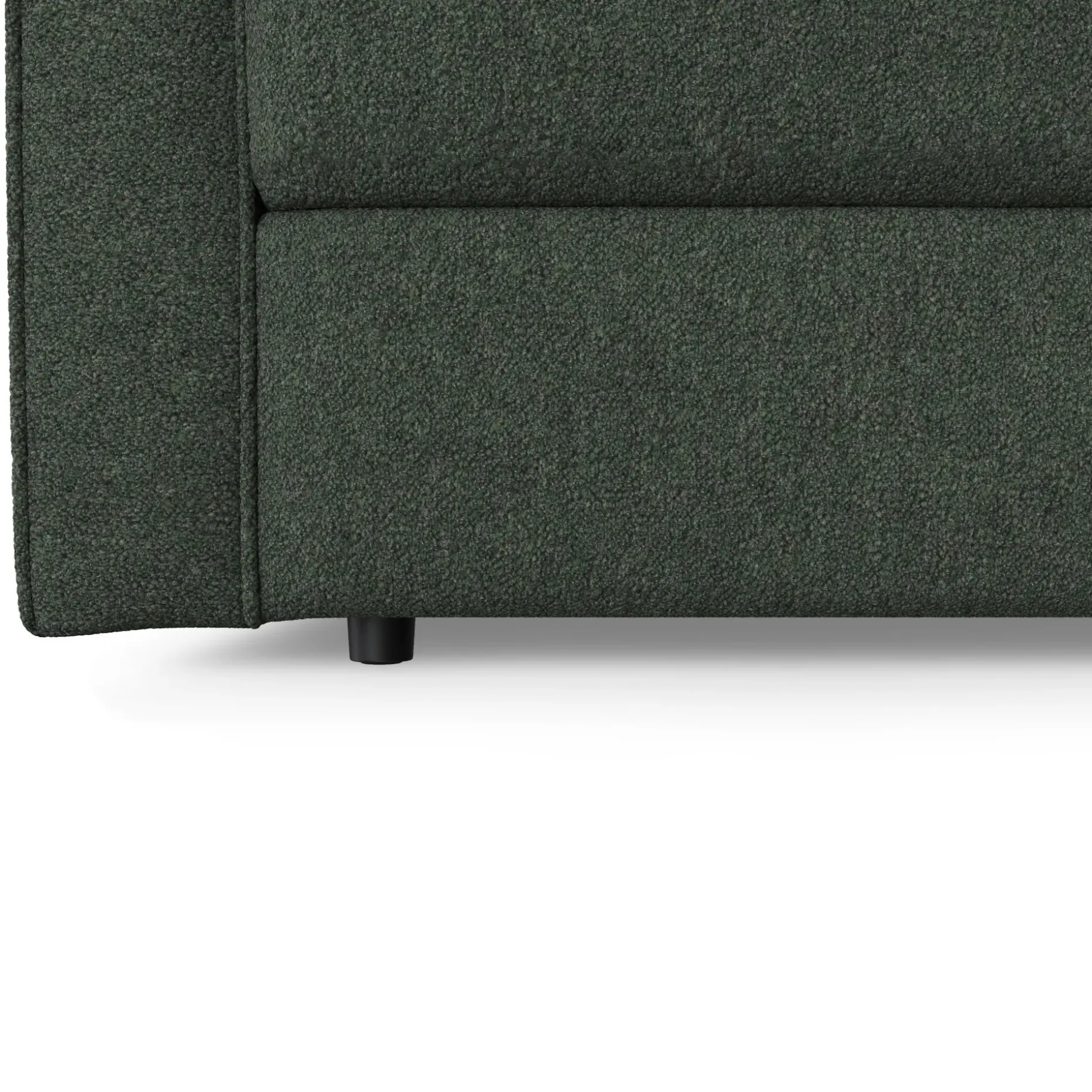 Sven 45.5" Tufted Sleeper Chair - Green Wool Bouclé