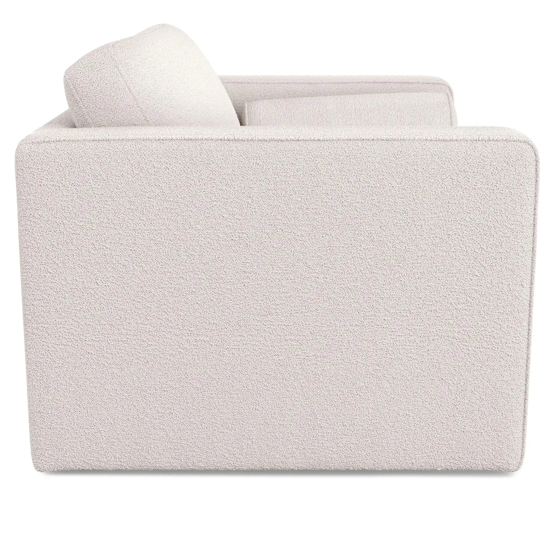 Sven 45.5" Tufted Sleeper Chair - Ivory Wool Bouclé