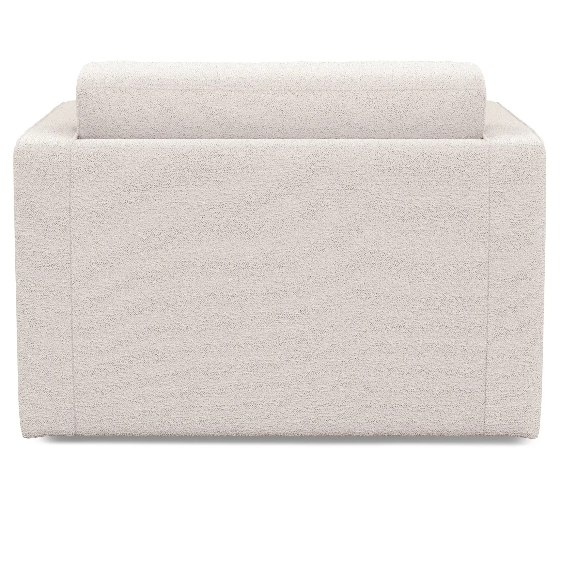 Sven 45.5" Tufted Sleeper Chair - Ivory Wool Bouclé