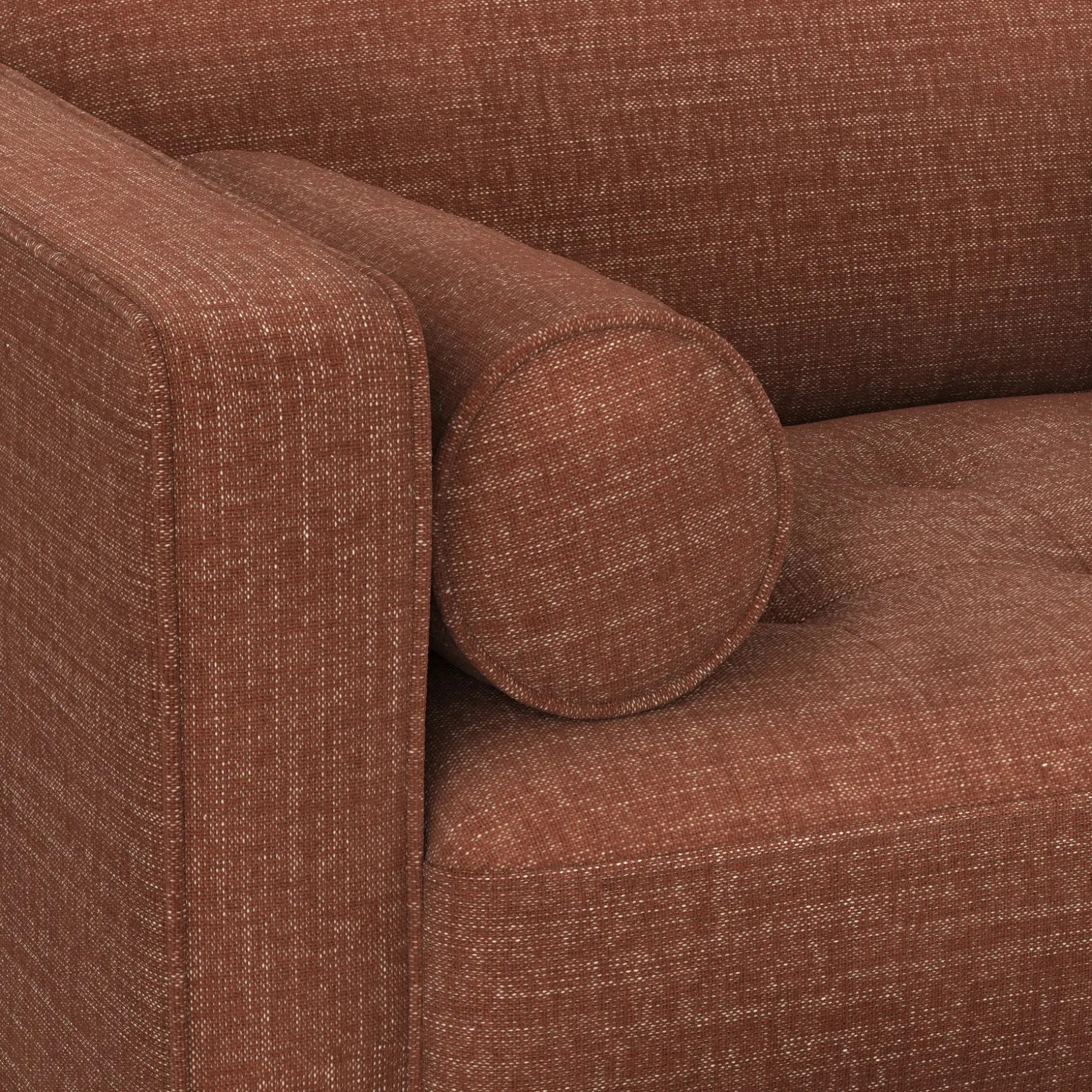 Sven 45.5" Tufted Sleeper Chair - Napa Rust