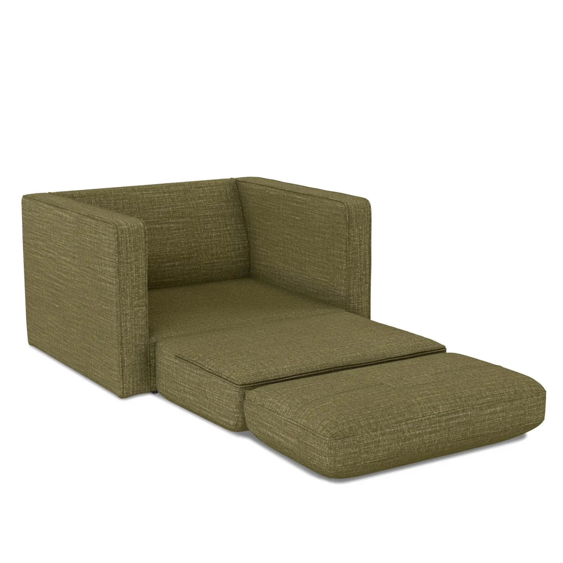 Sven 45.5" Tufted Sleeper Chair - Napa Moss