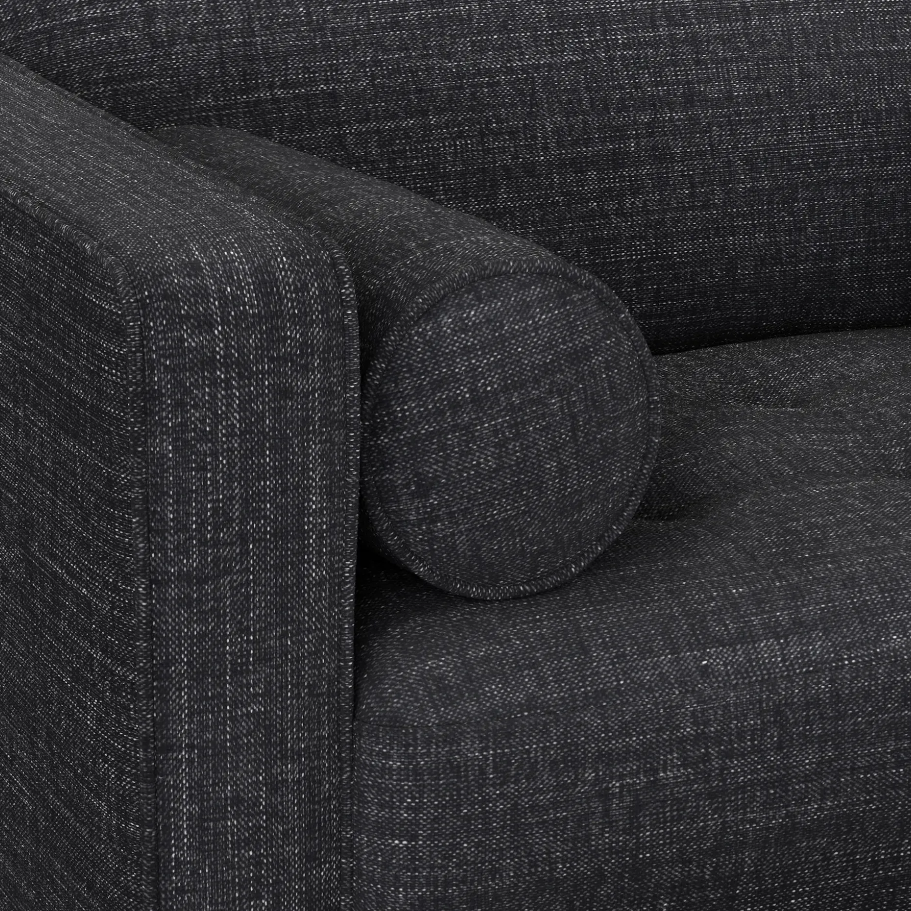 Sven 45.5" Tufted Sleeper Chair - Napa Charcoal