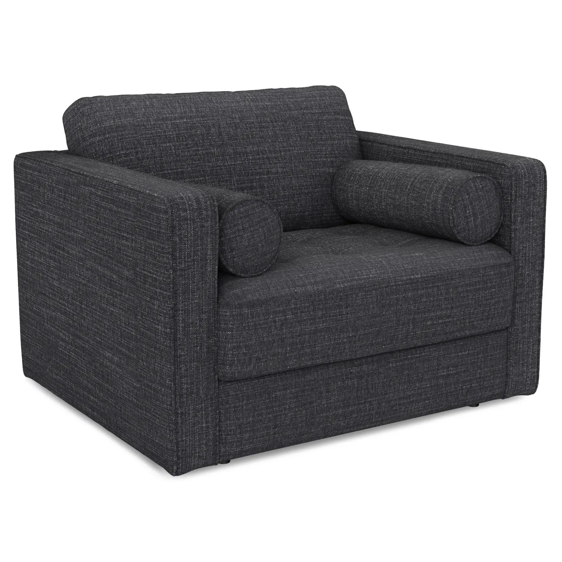 Sven 45.5" Tufted Sleeper Chair - Napa Charcoal
