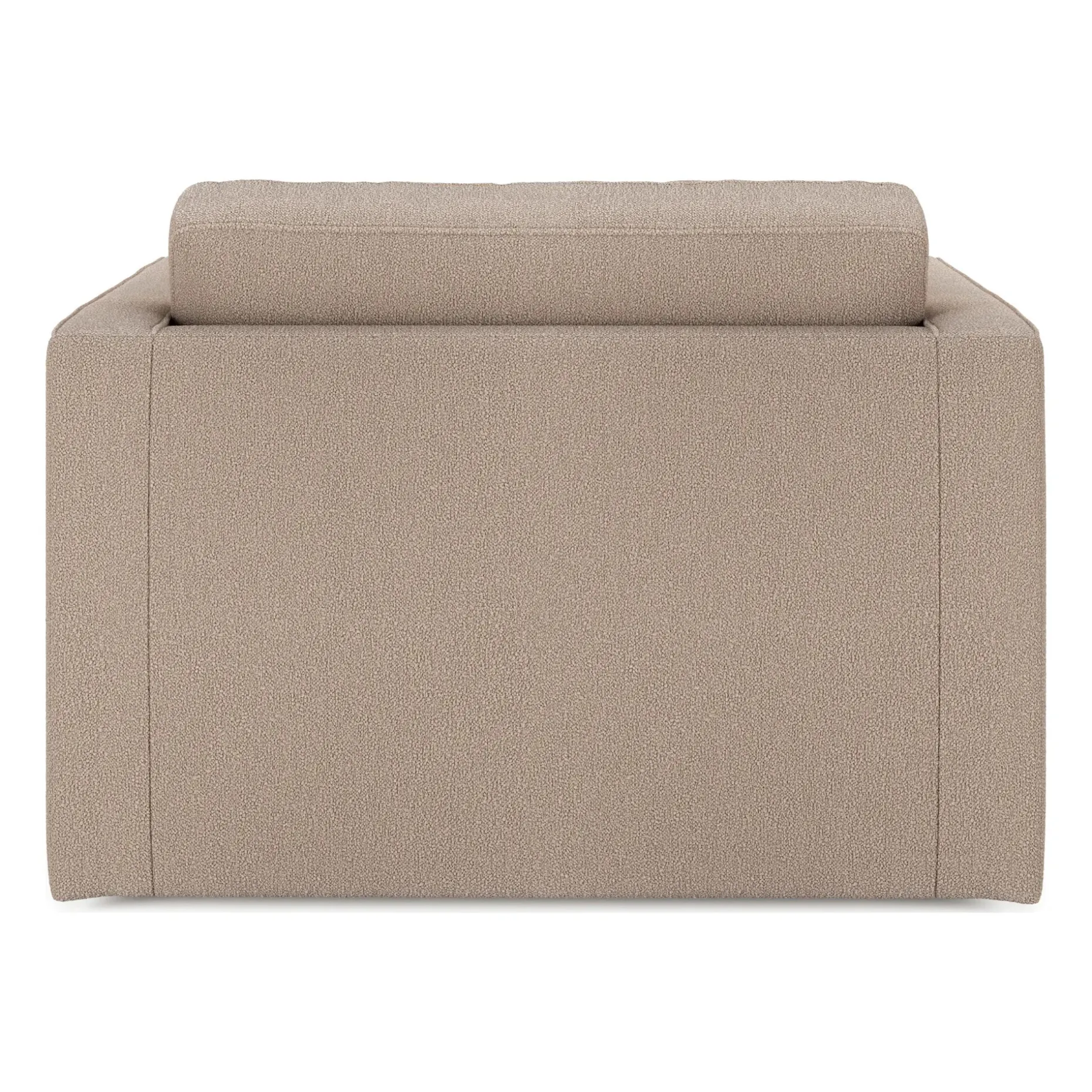 Sven 45.5" Tufted Sleeper Chair - Sandstone Wool Bouclé