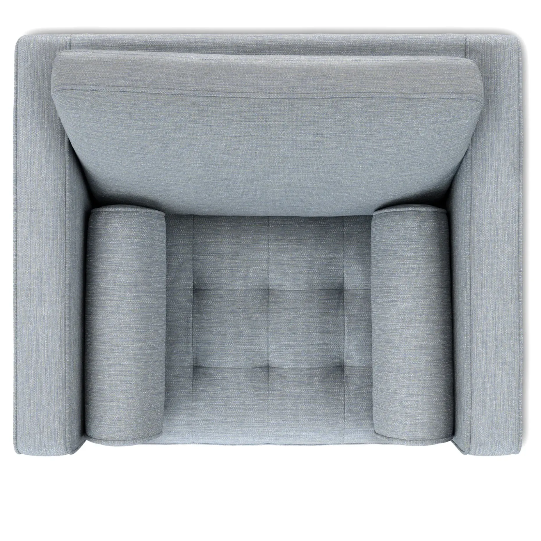 Sven 45.5" Tufted Sleeper Chair - Silver Light Blue