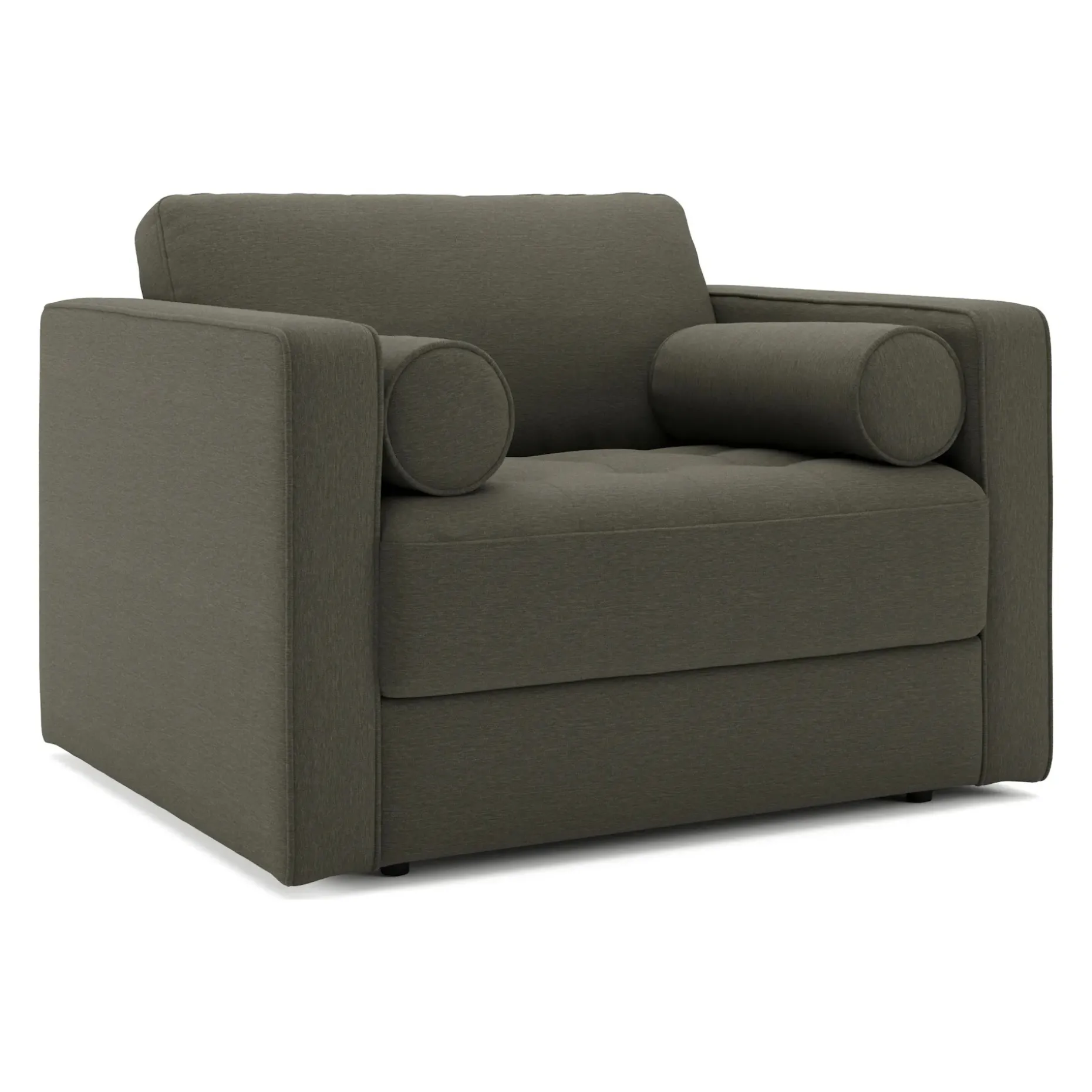 Sven 45.5" Tufted Sleeper Chair - Silver Moss