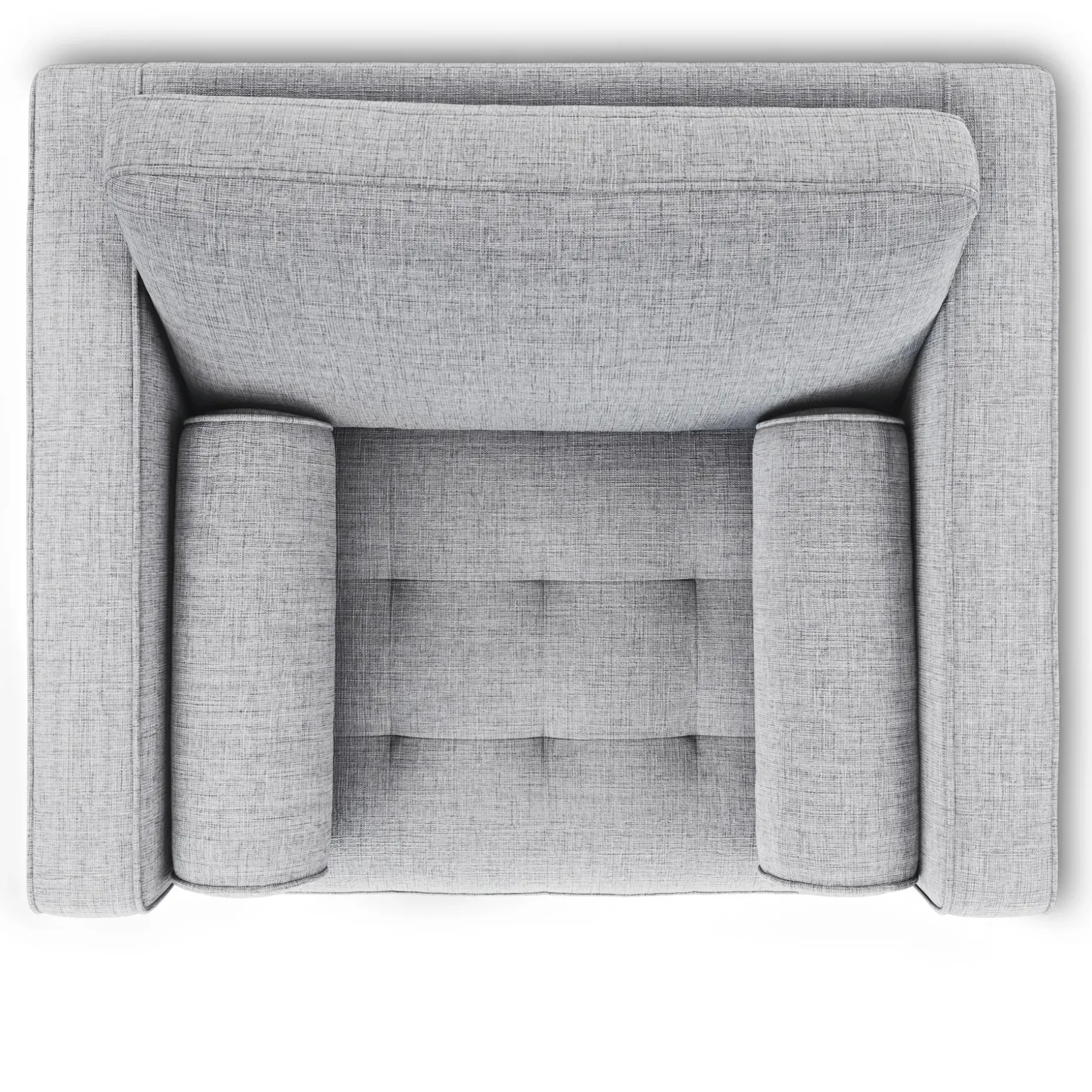 Sven 45.5" Tufted Sleeper Chair - Stone Gray