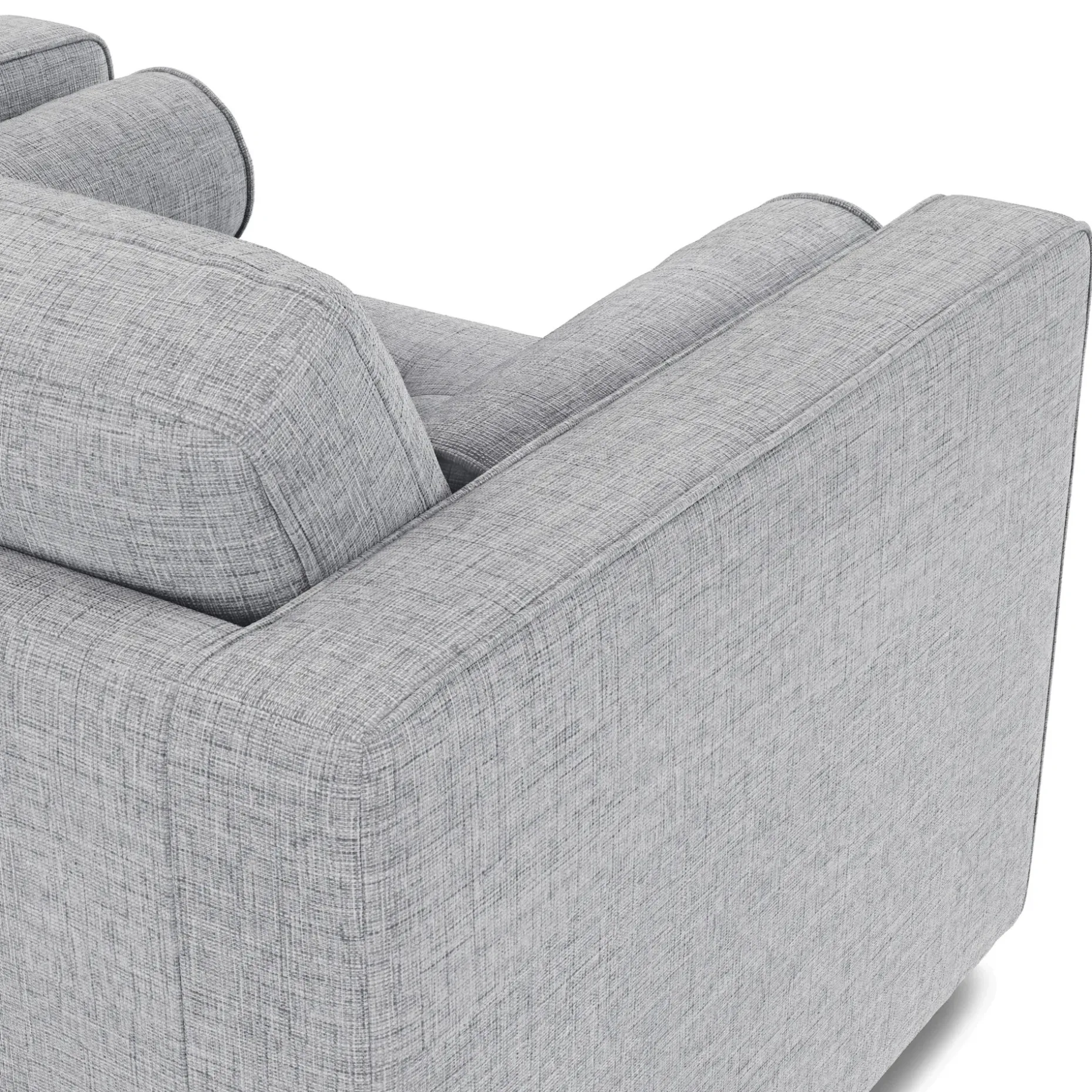 Sven 45.5" Tufted Sleeper Chair - Stone Gray