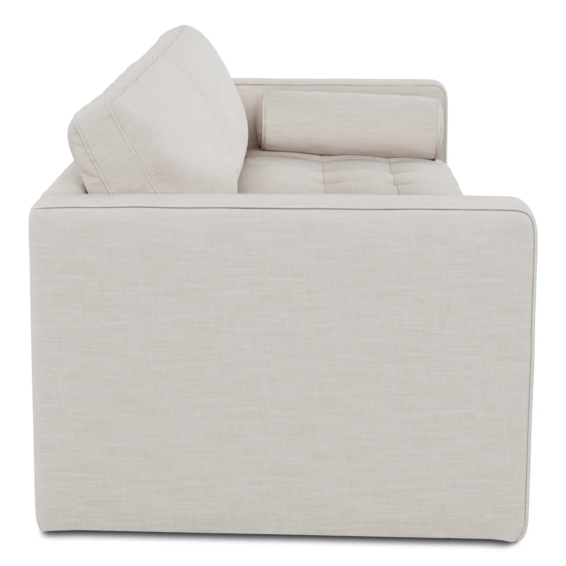 Sven 88" Tufted Sofa Bed - Biscuit Cream