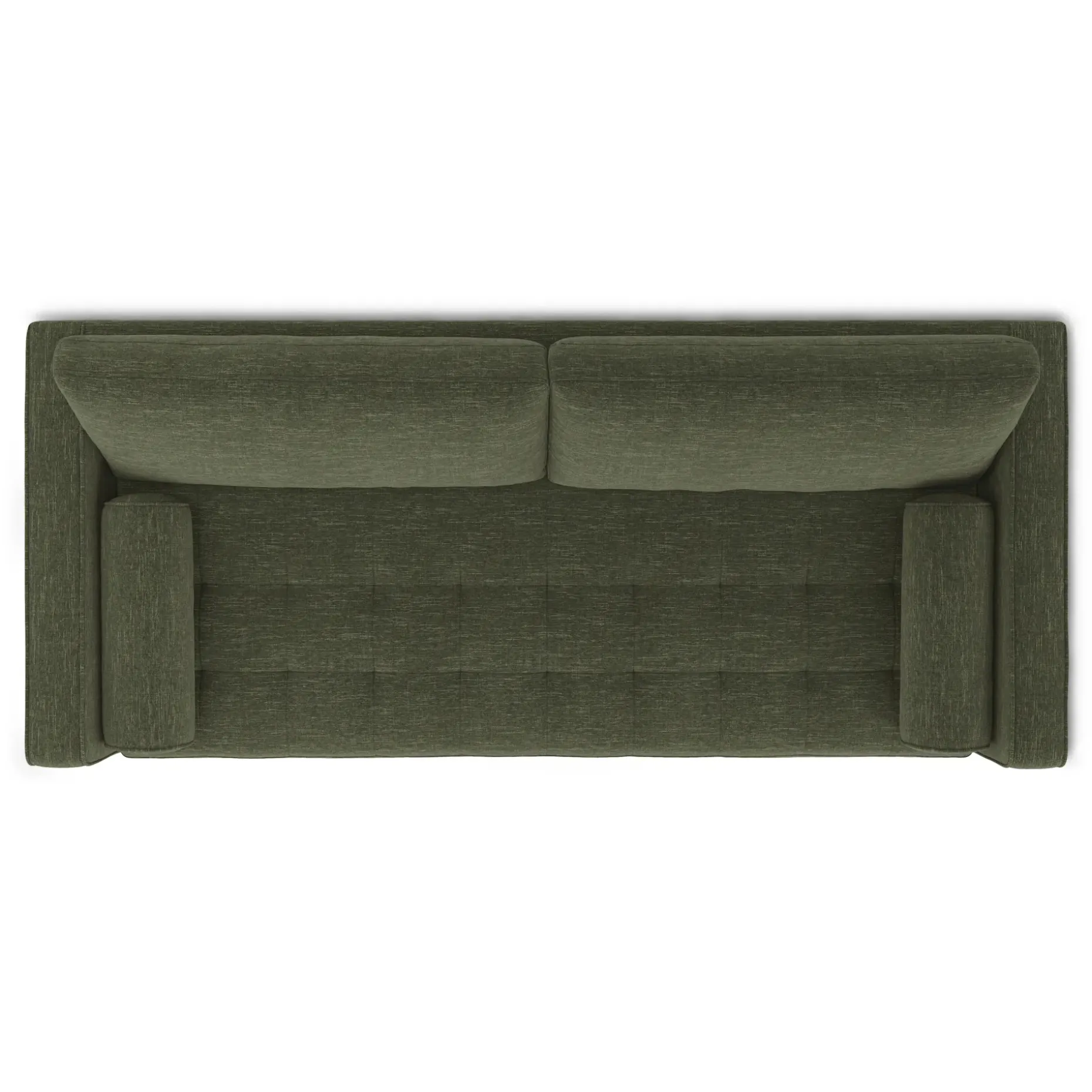 Sven 88" Tufted Sofa Bed - Fir Green