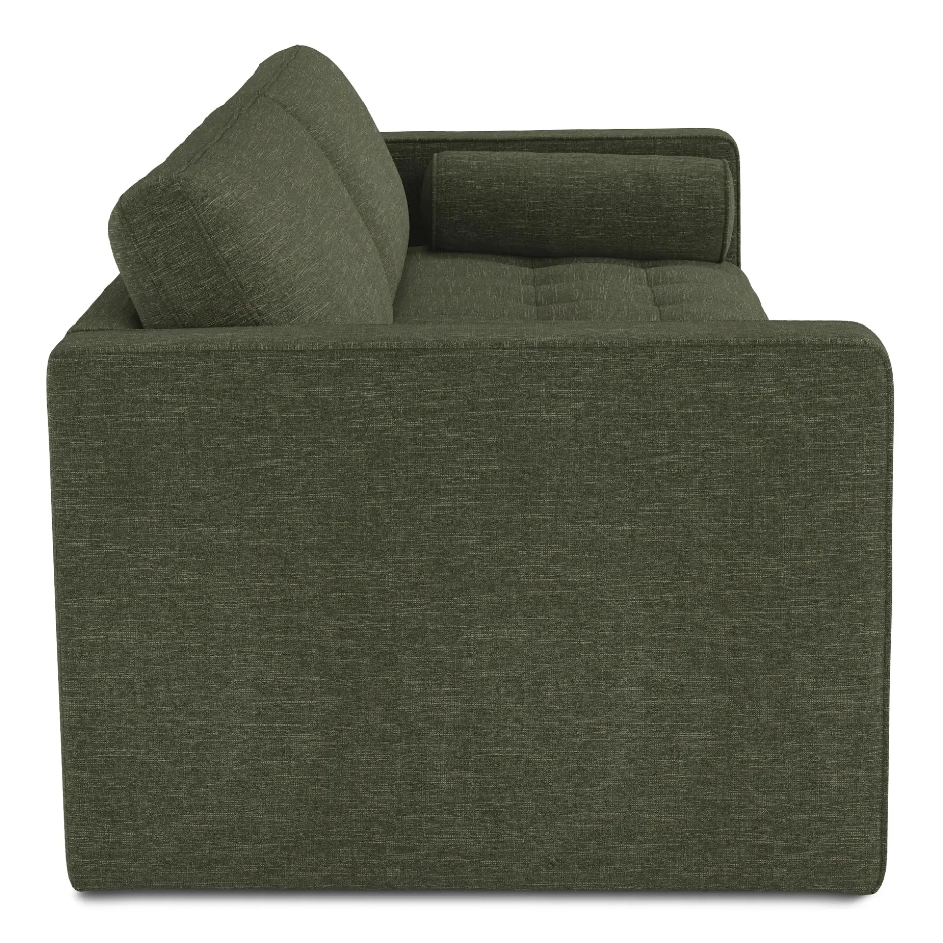 Sven 88" Tufted Sofa Bed - Fir Green