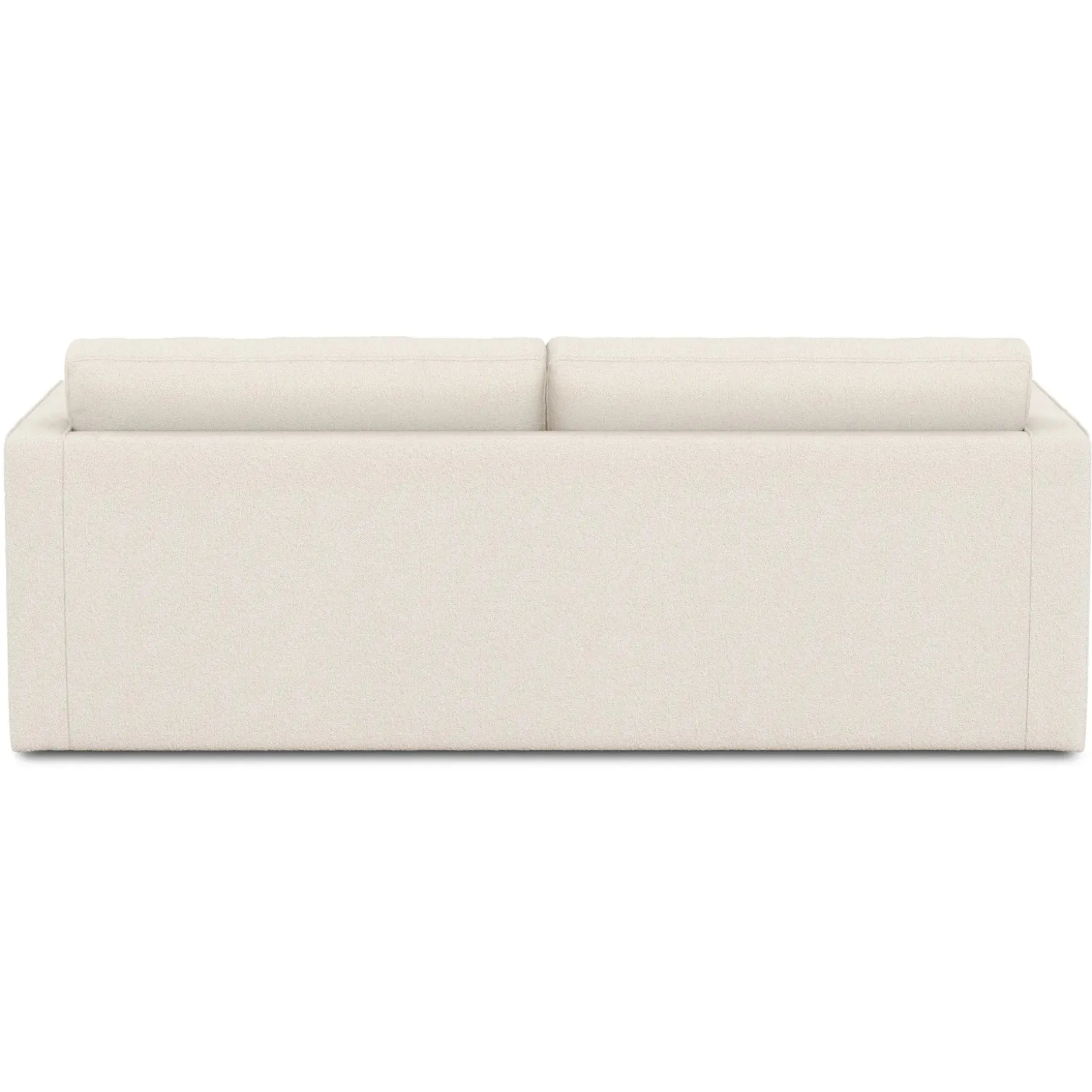 Sven 88" Tufted Sofa Bed - Ivory Wool Bouclé