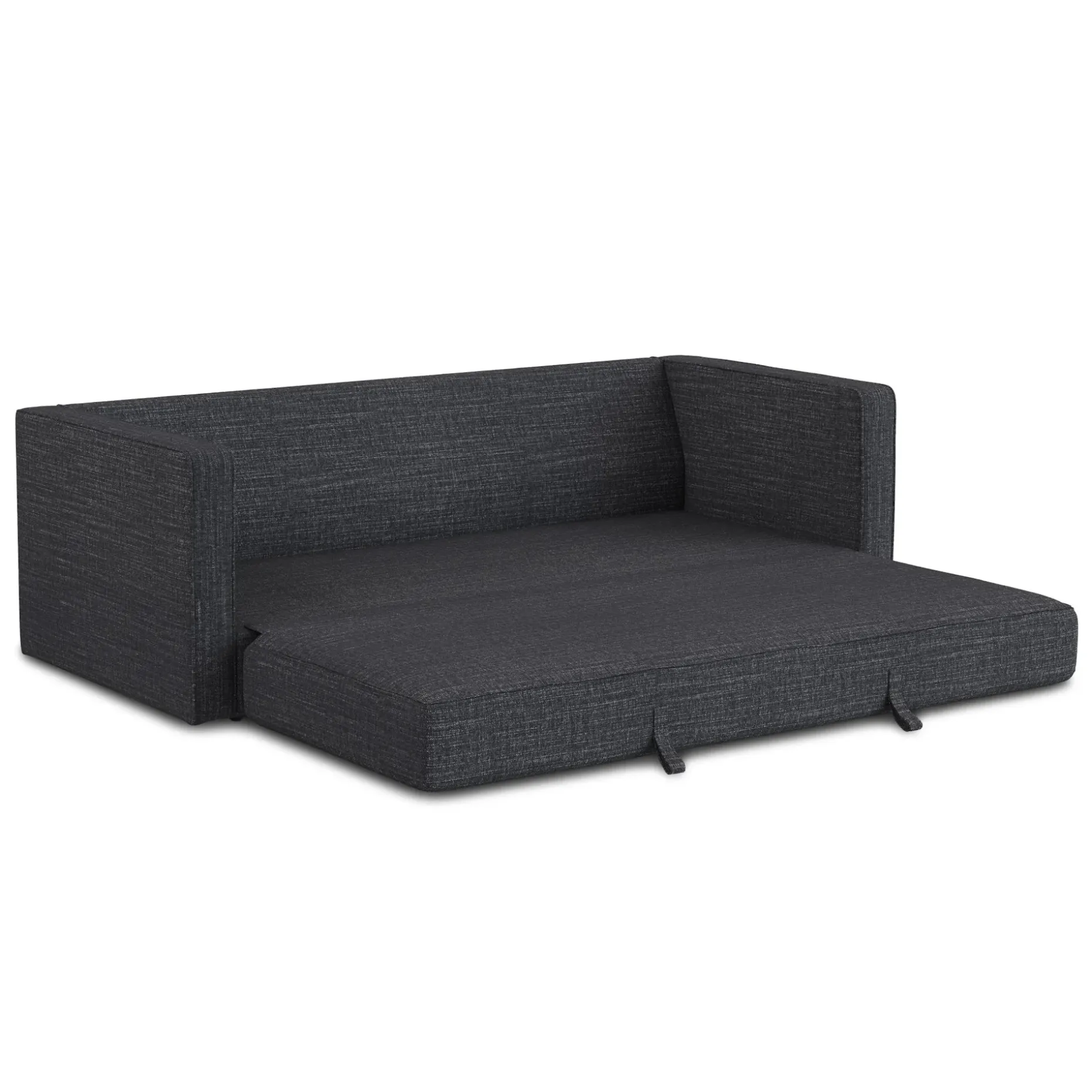 Sven 88" Tufted Sofa Bed - Napa Charcoal