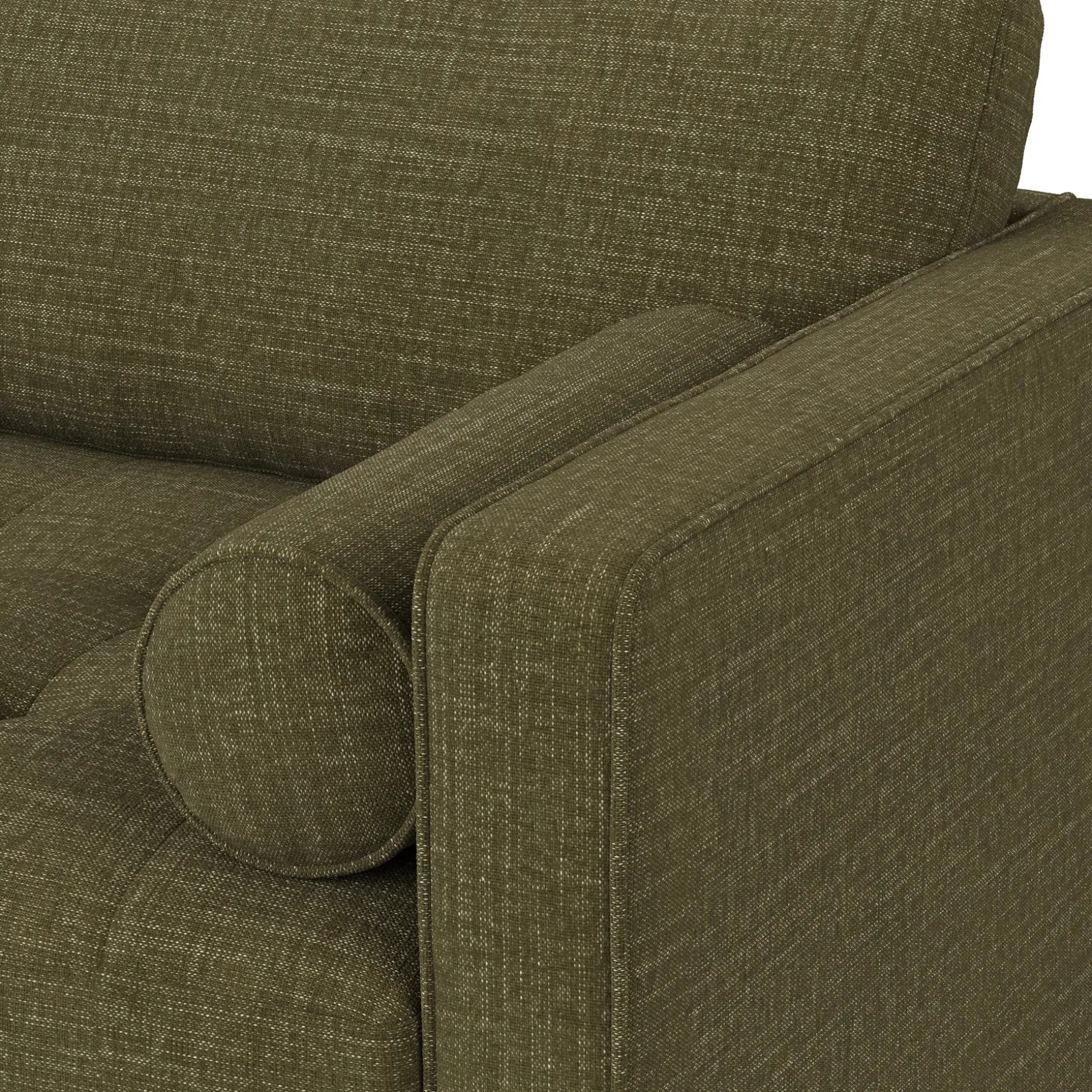 Sven 88" Tufted Sofa Bed - Napa Moss